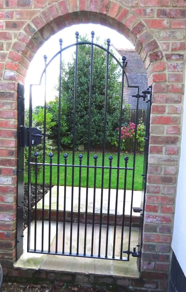 wrought iron side gate